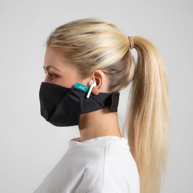 Trtl Protect Face Masks Black | F6kR28JHT1g